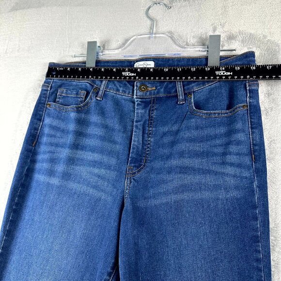 Jessica Simpson Women's Skinny Jeans High Rise Stretch Five Pockets Blue Size 12 - Picture 6 of 10